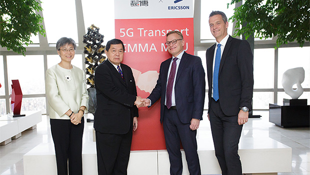 Jan, H&aring;kan, Douglas and Yvonne