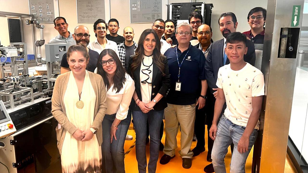 Partnerships with academia group photo.