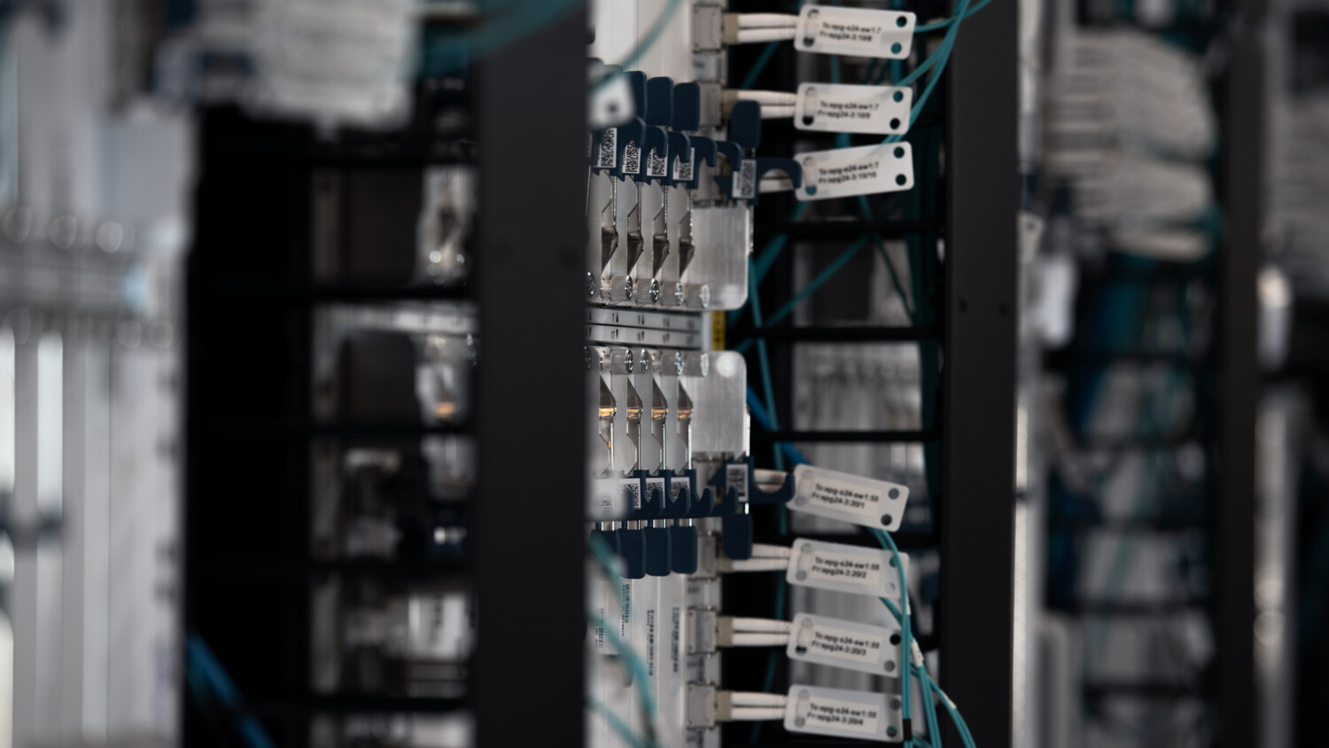 equipment in server hall