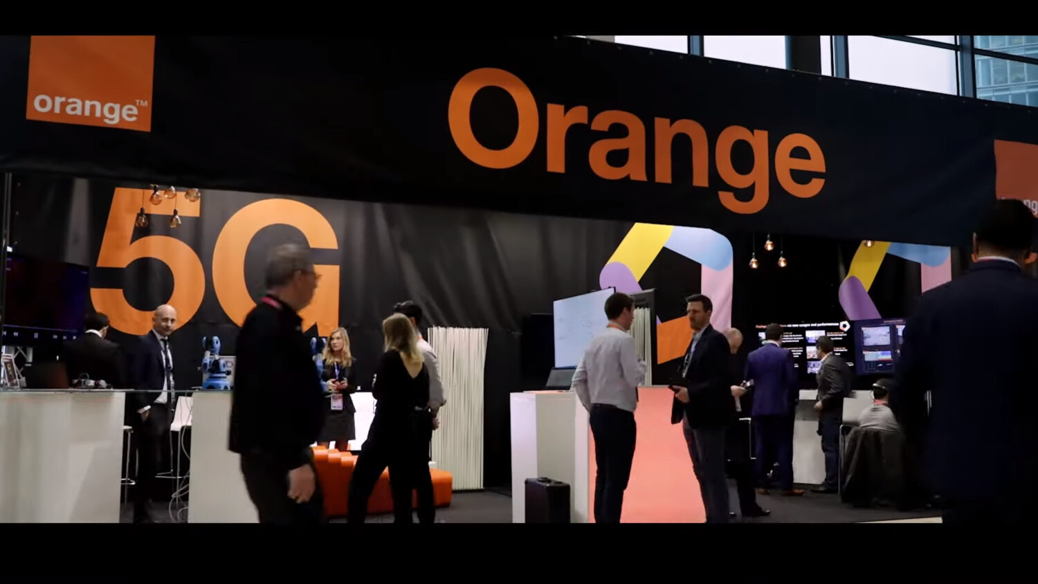  Ericsson lors d'un événement 5G avec Orange au Luxembourg