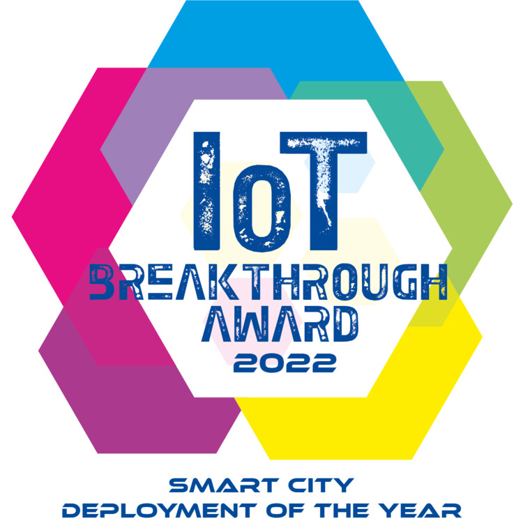 IoT Breakthrough Award Badge 2022