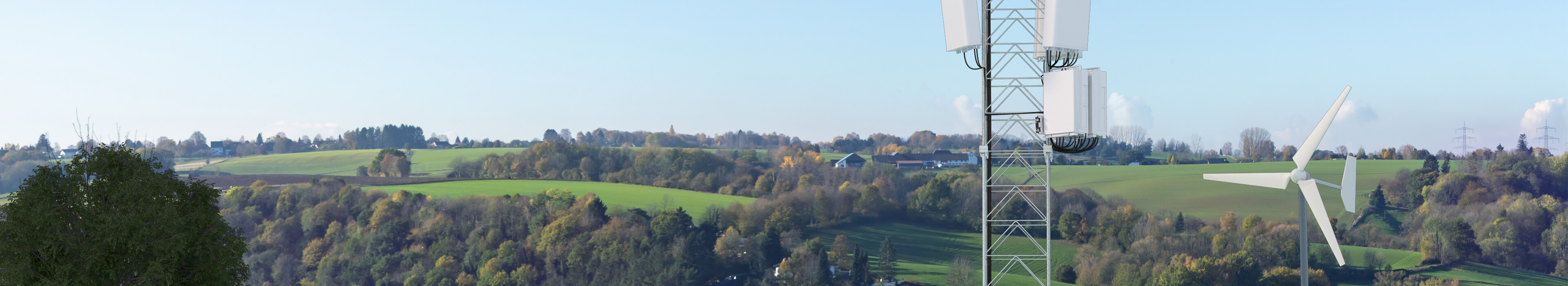Smart solar fuelcell hybrid rural site