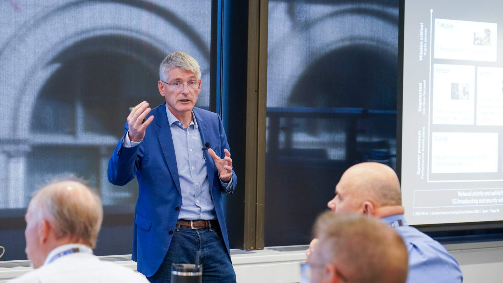 Ericsson CTO Erik Ekudden at the Ericsson North American Industry Analyst Day 2025