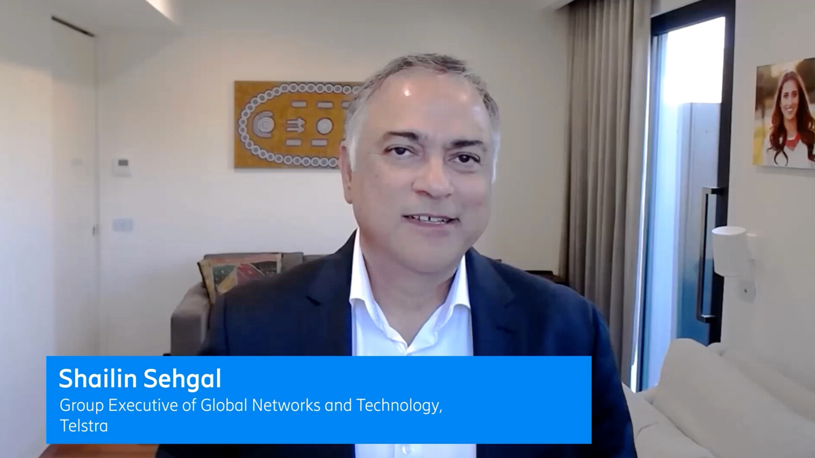Shailin Sehgal, Group Executive, Global Networks and Technology – Telstra