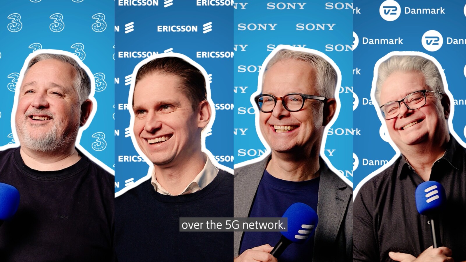 Ericsson, 3 Denmark, TV 2 and Sony kick off a new era of live sports broadcasting
