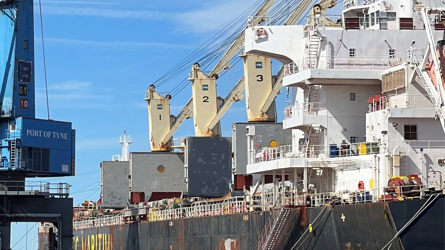 A 5G private network agreement between Port of Tyne and BT is evolving port capabilities. Photo: Image courtesy of BT