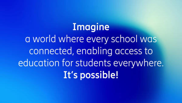 Imaginez un monde où chaque école est connectée, permettant l'accès à l'éducation à tous, partout. C'est possible !
