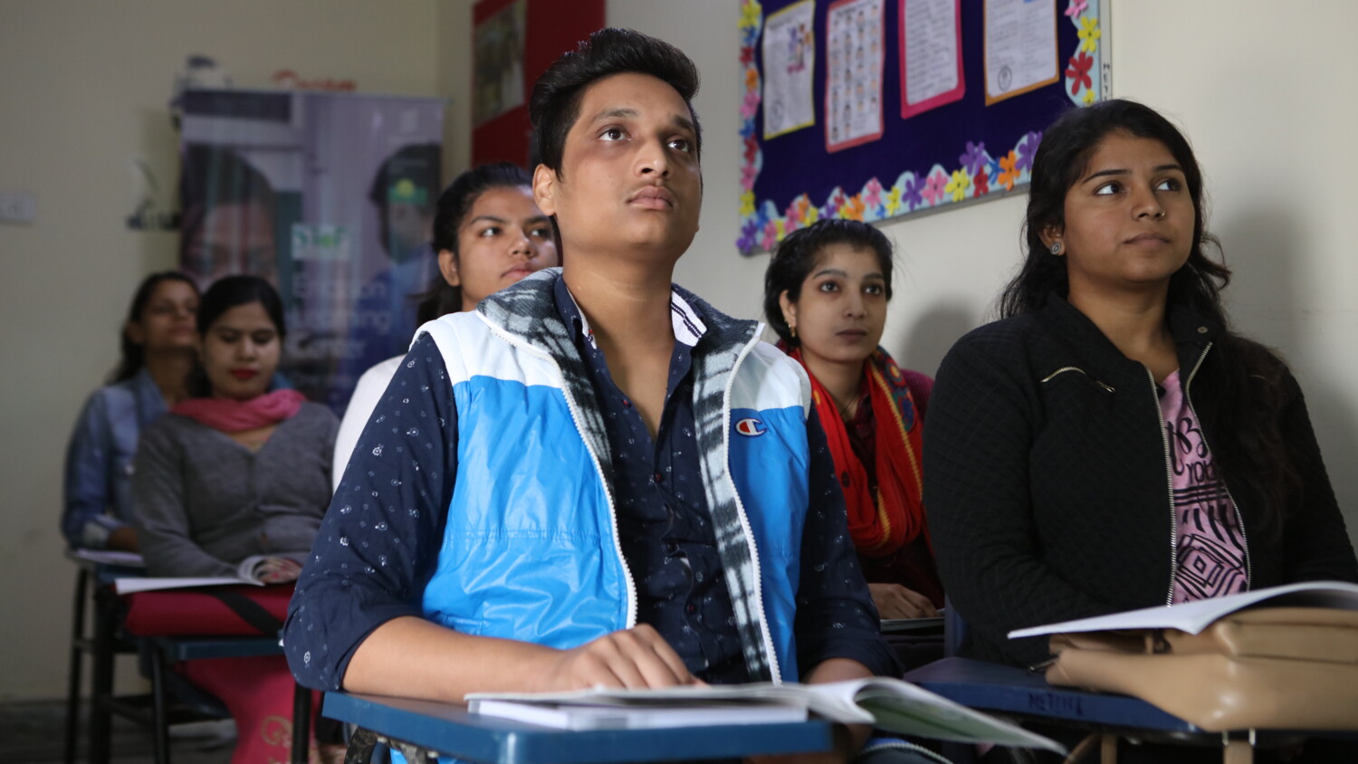 Students in classroom