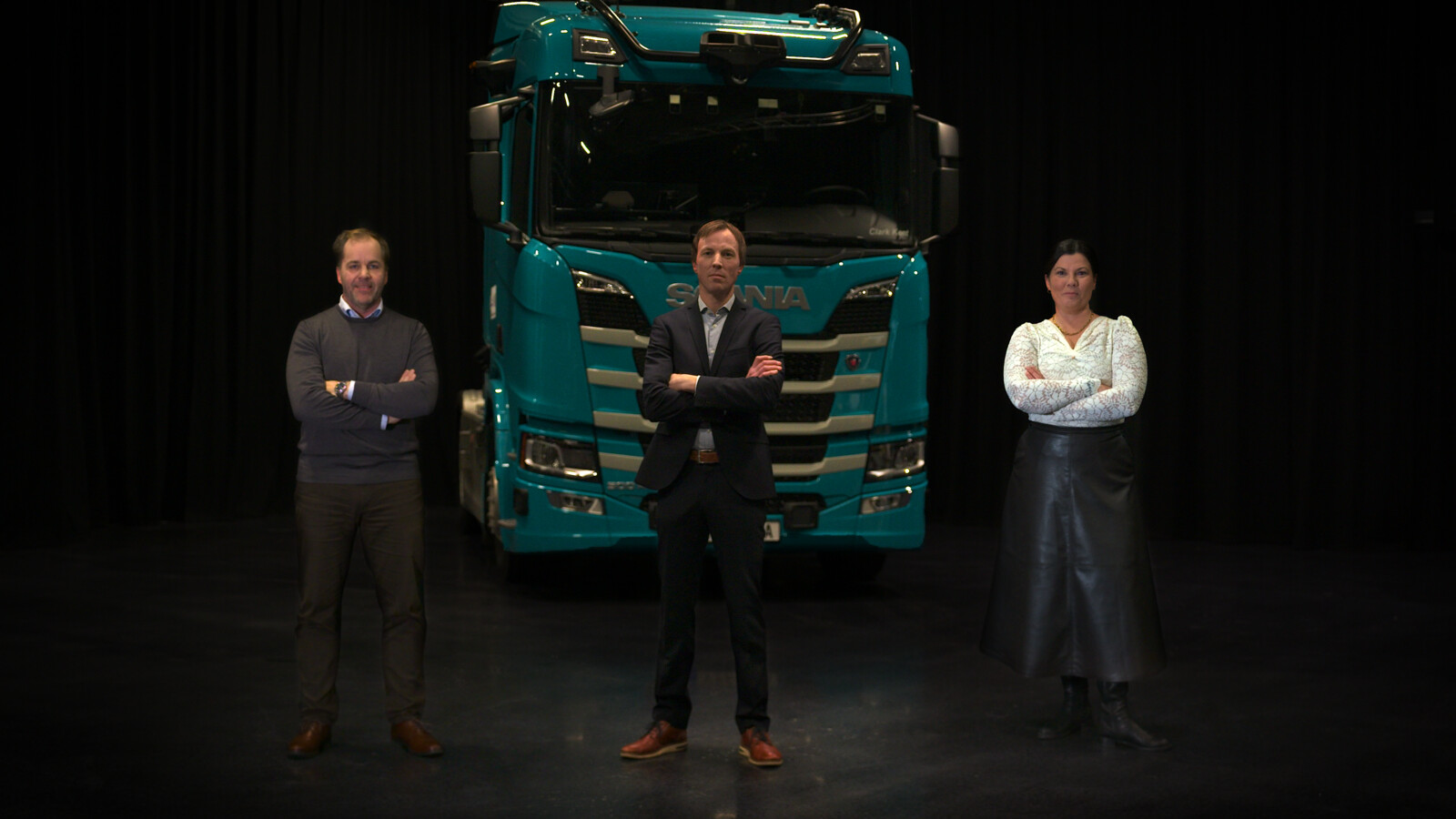 Magnus Leonhardt, Niclas Backlund and Sara Forsberg