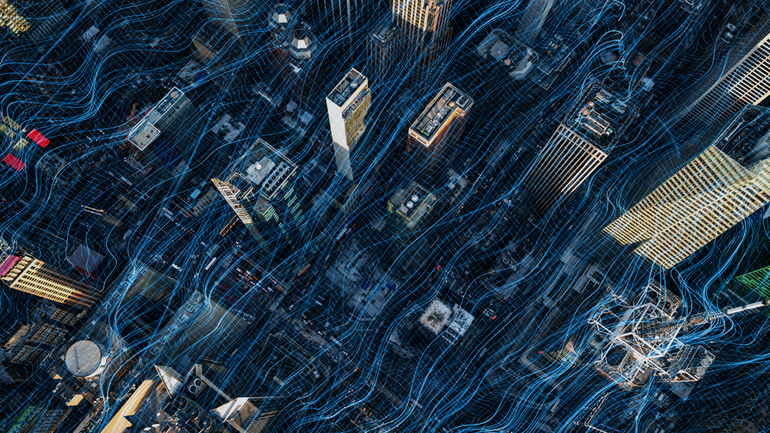 city with signalings