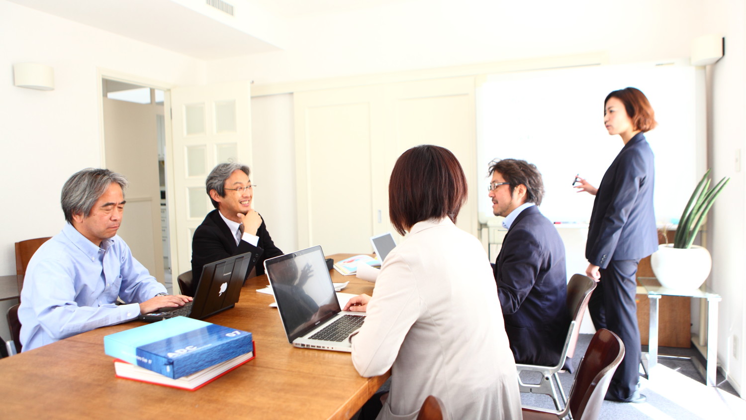 People in a meeting room