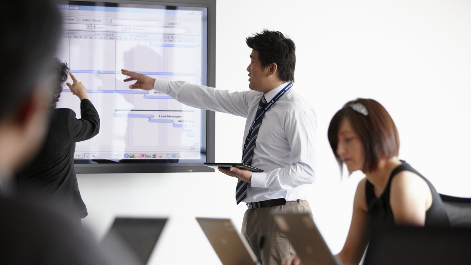 People in a meeting room