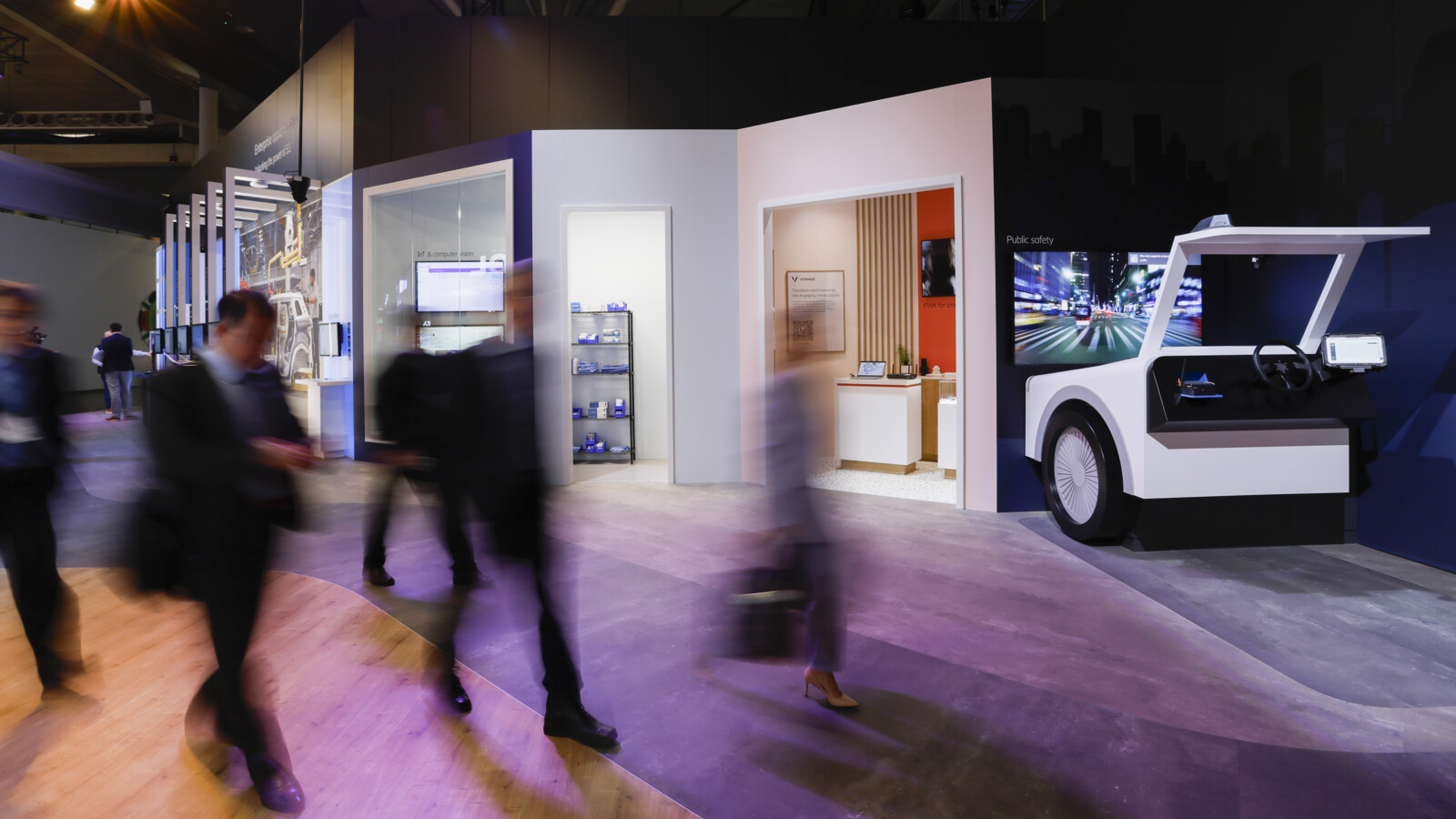 Impression from MWC booth