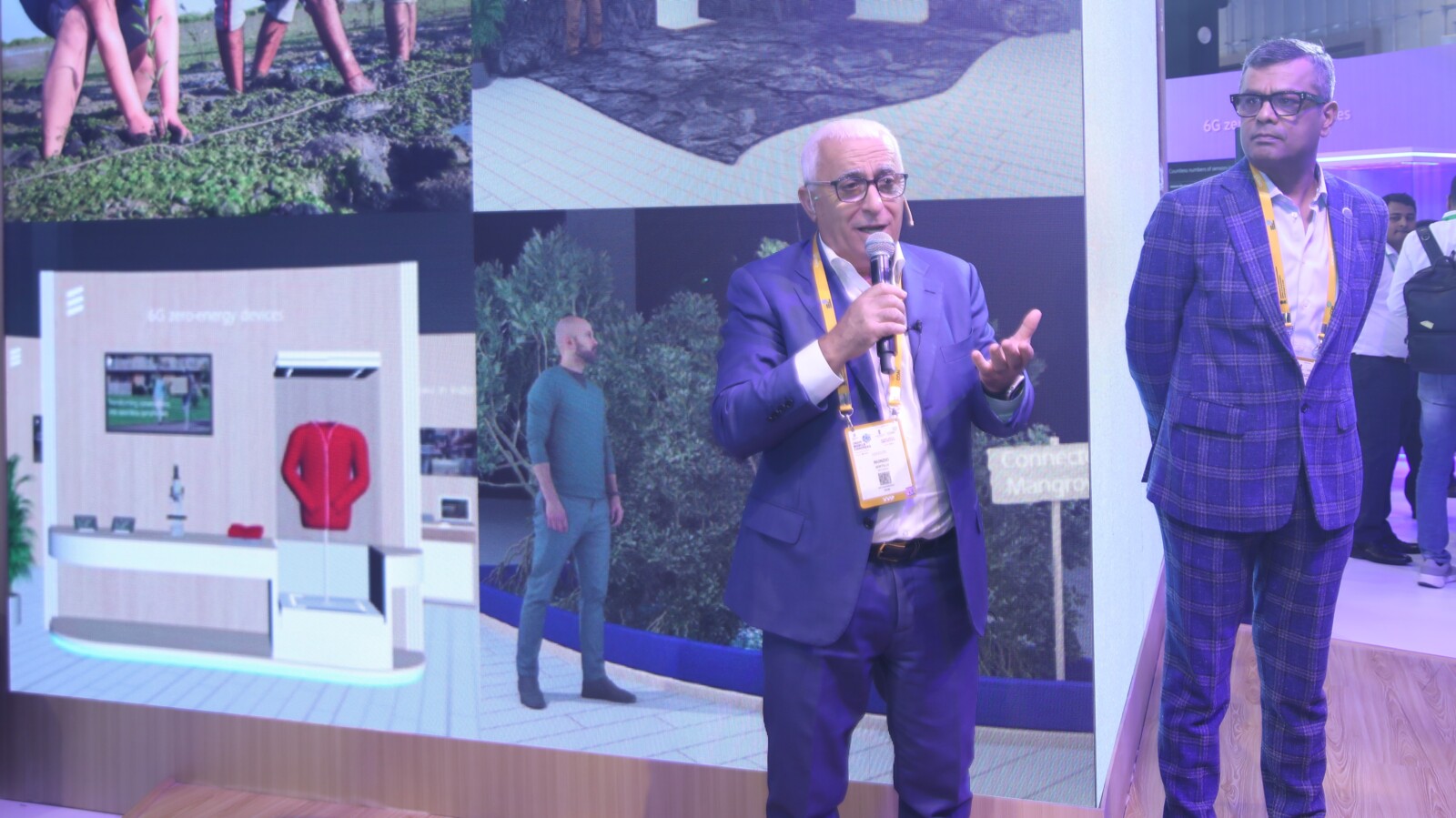 Research team in India.