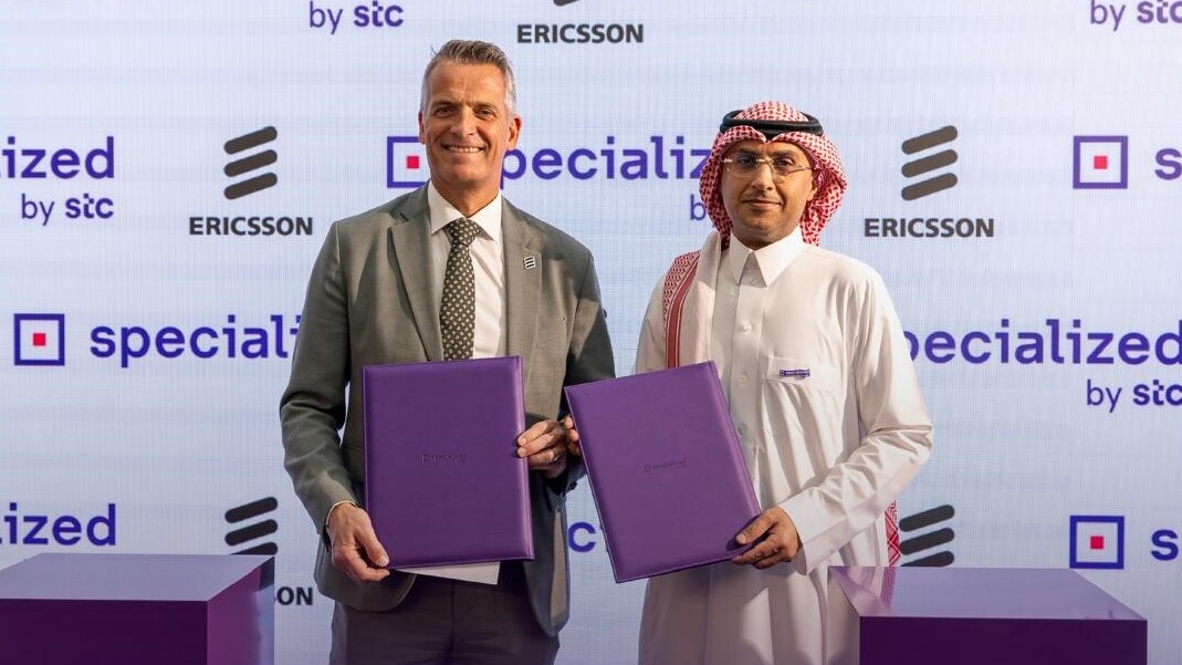 Representatives from Ericsson and specialized by stc 