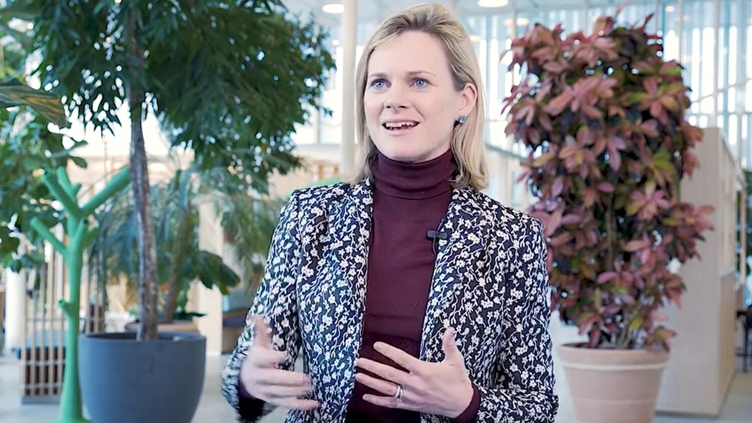 Photo of Åsa Tamsons, Senior Vice President and Head of Business Area Technologies & New Businesses, Ericsson,