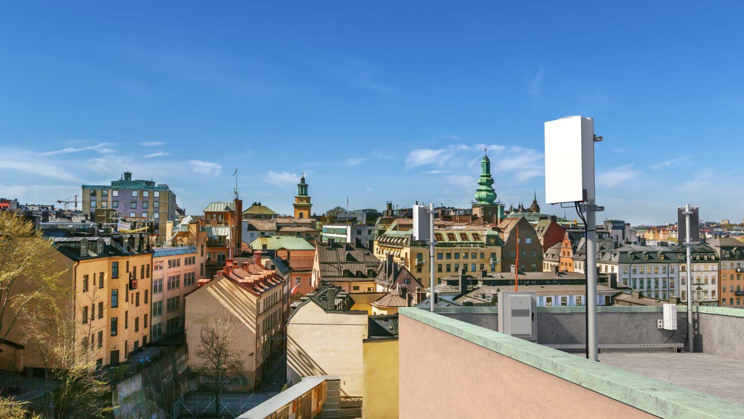 Rooftop AIR 3219 3258 in Stockholm.