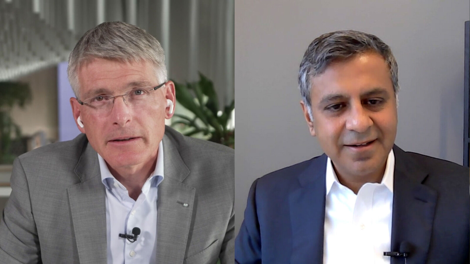 Erik Ekudden and Vinod Lala, Chief Strategy Officer at Vonage