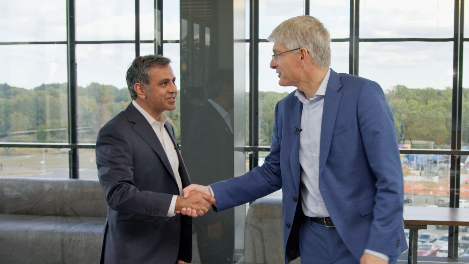 Erik Ekudden and Vinod Lala, Chief Strategy Officer at Vonage