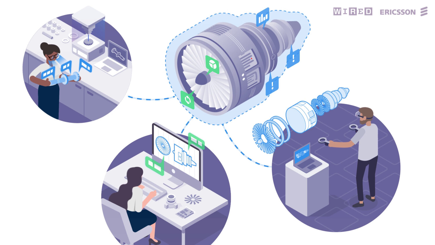 5G for the ultimate learning experience – think XR for collective  training, homeschooling and haptic feedback. 