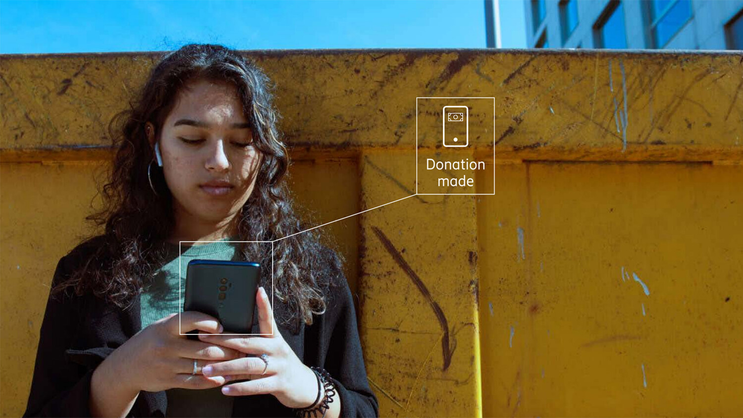 easypaisa app screen with ‘Flood Relief And Donation’ payment service