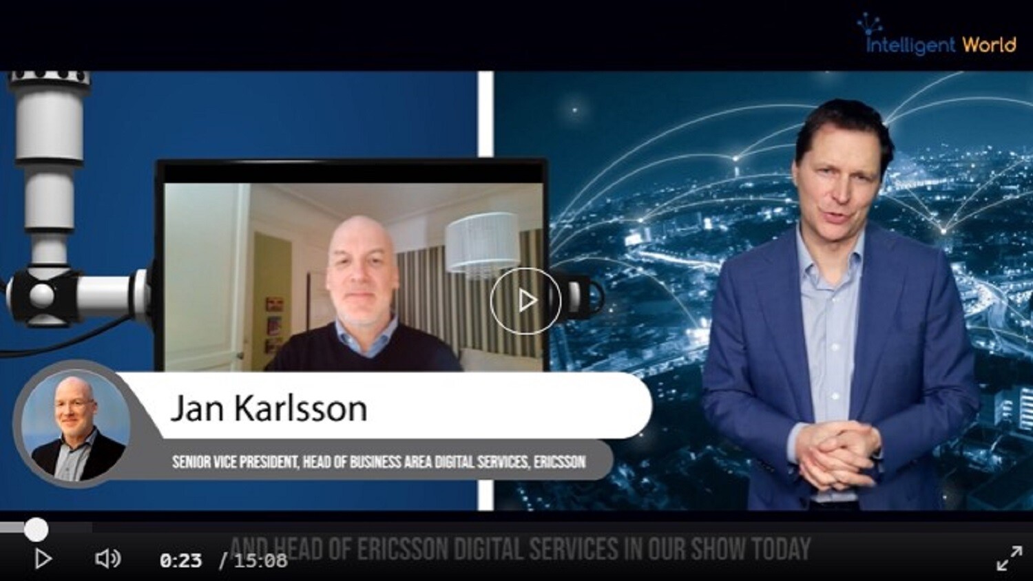 Ron van Loon video with Jan K