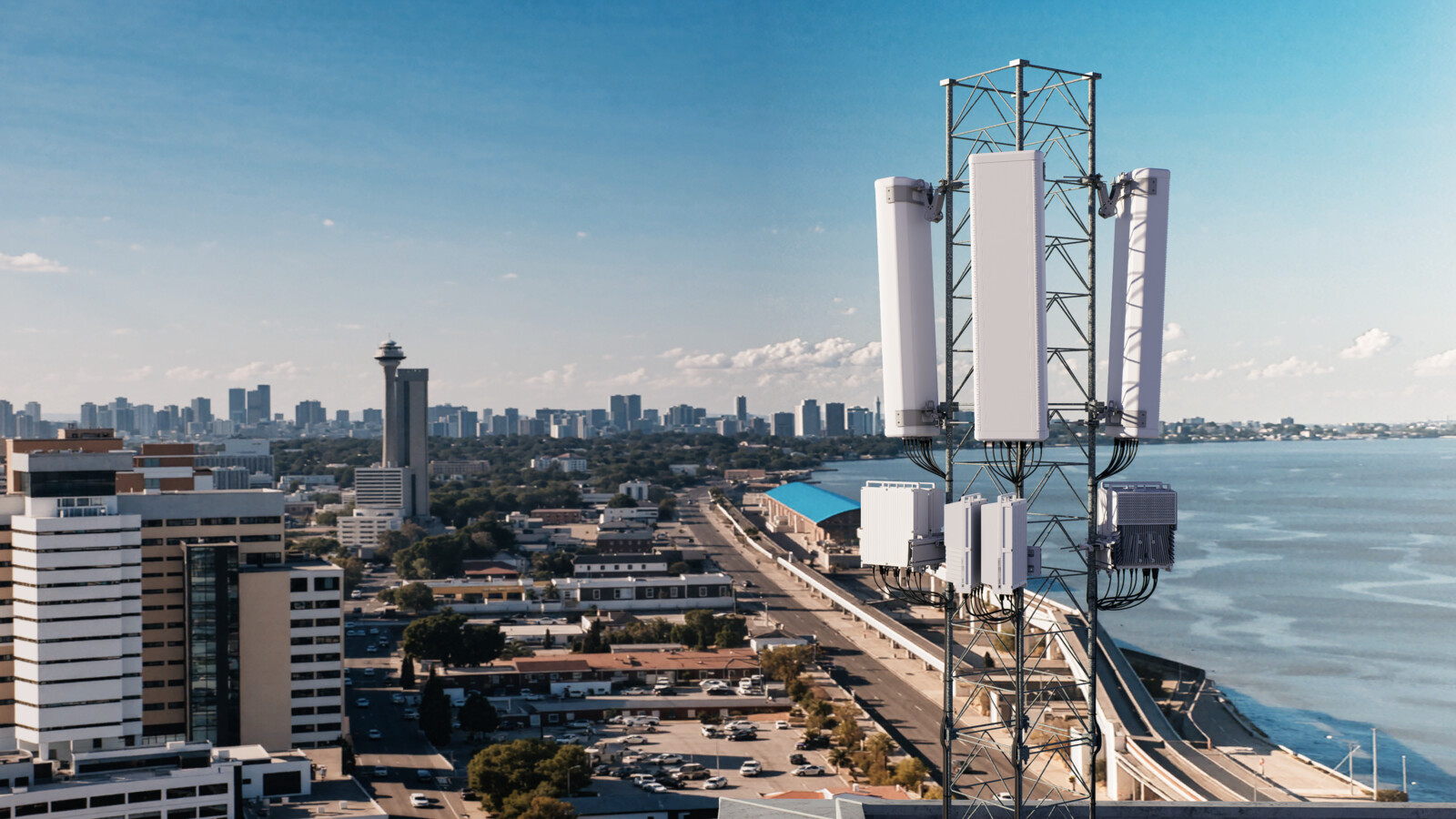 Compact trio net antenna 4031 optimizes AI-ready networks