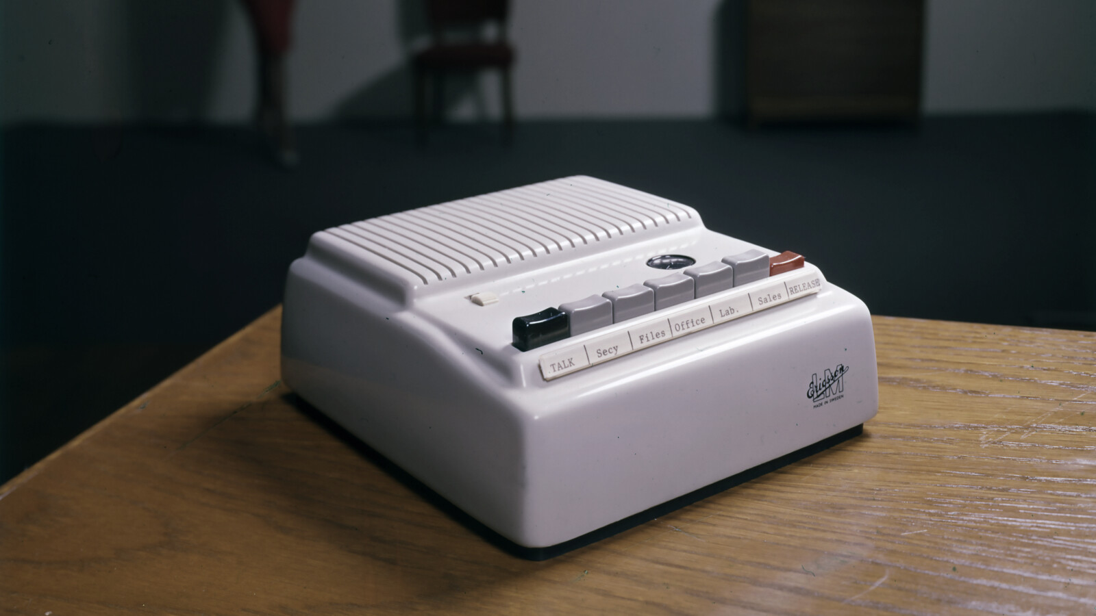 LM Ericsson's direct telephone (intercom) with transistor amplifier - 1959.