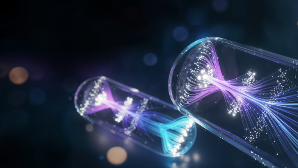 AITRASとEIAPの連携を象徴した抽象的なイメージ