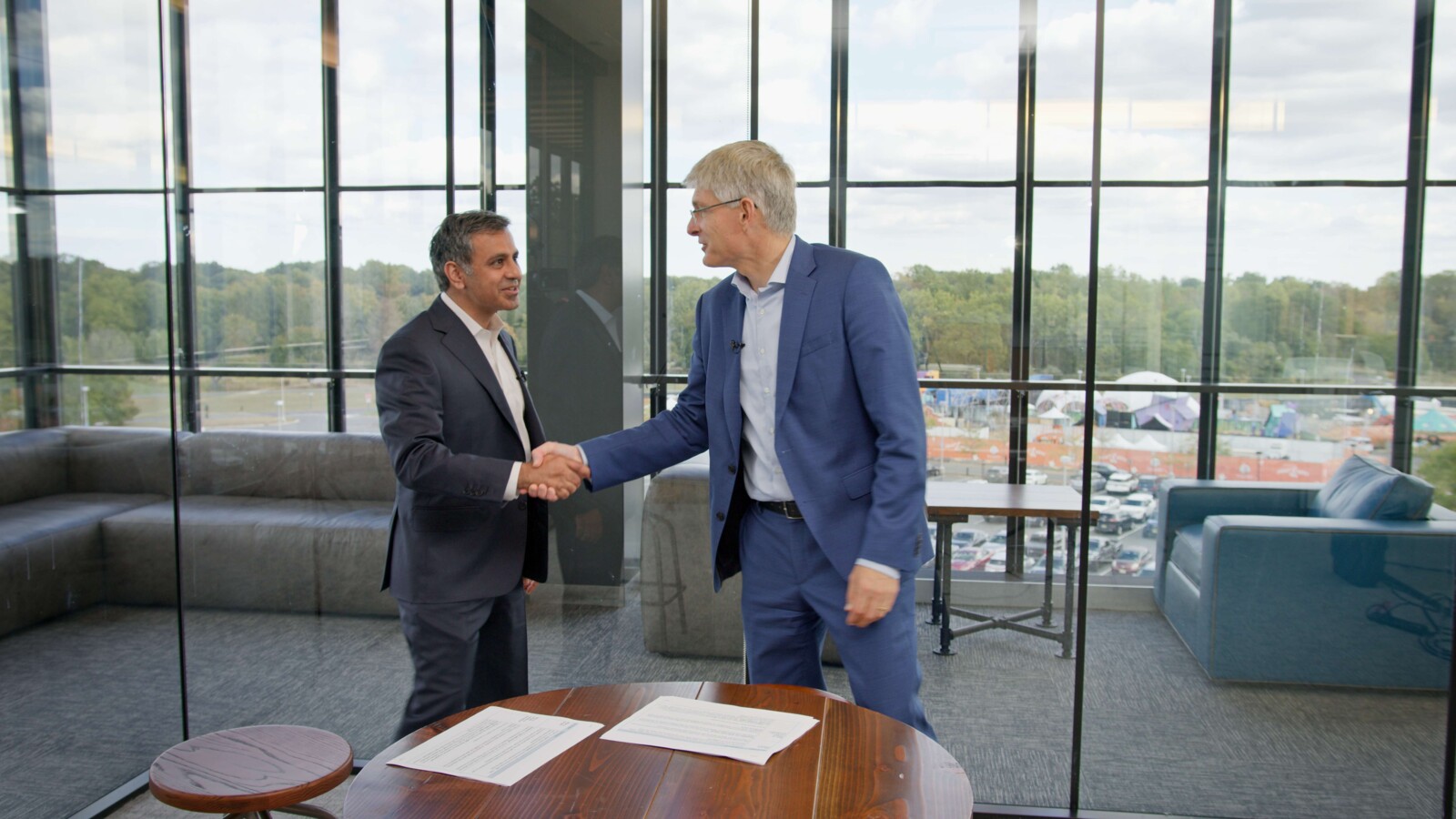 Ericsson’s CTO with Erik Ekudden and Vinod Lala, Chief Strategy Officer at Vonage.