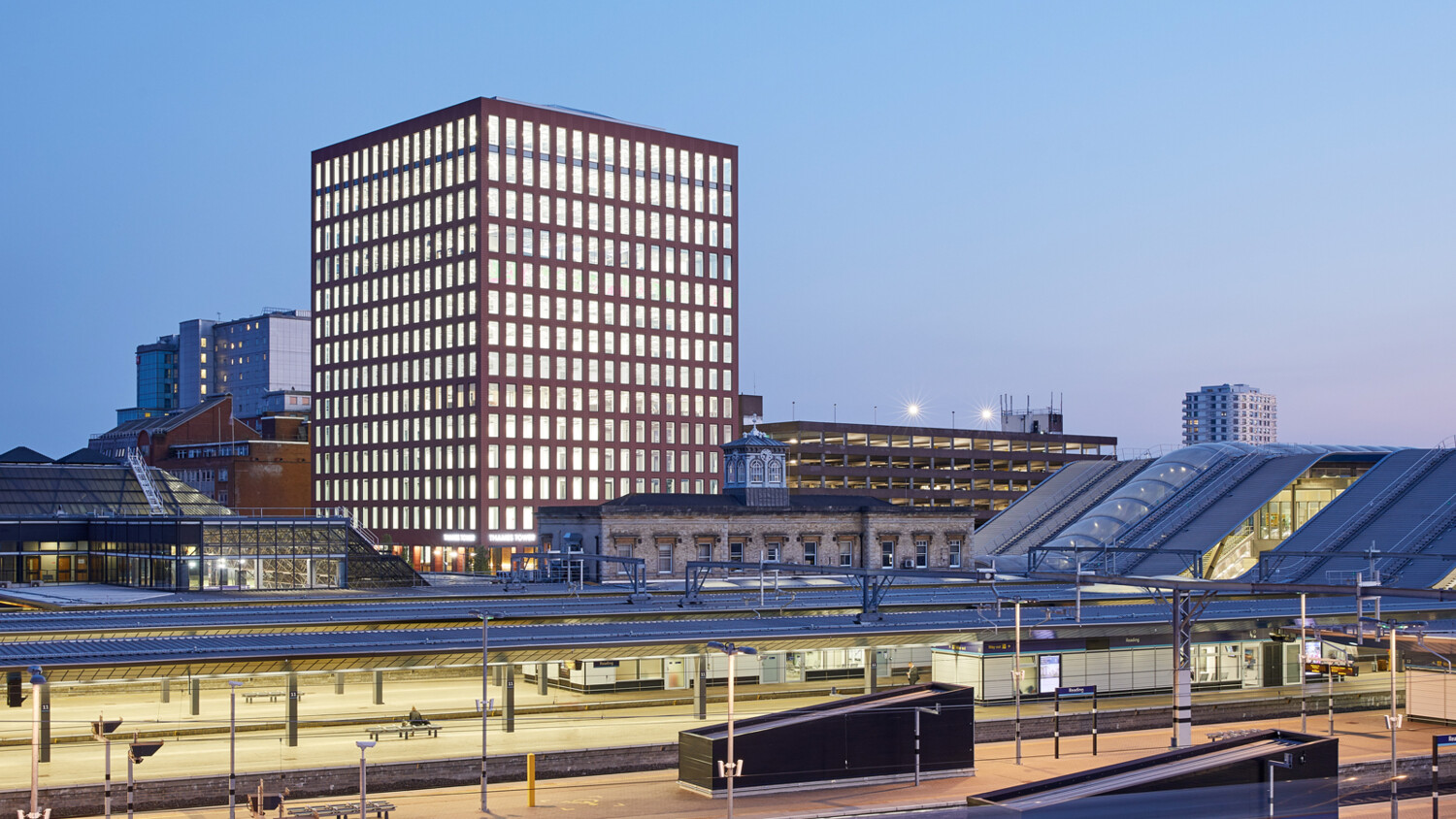 View of Reading, Berkshire.