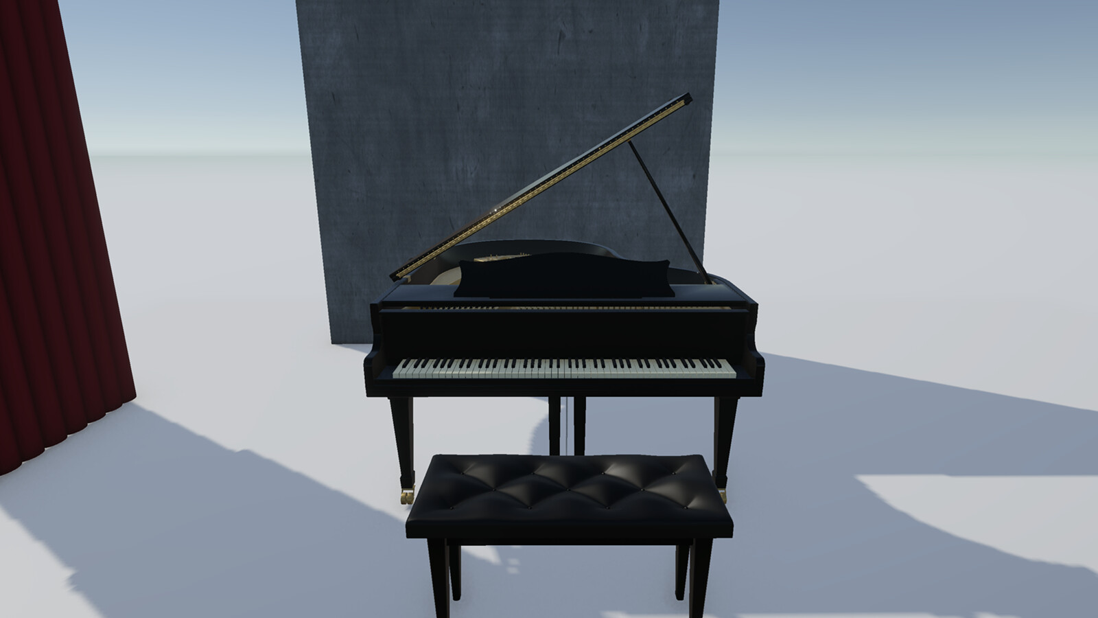 Piano playing music with help of Heterogeneous sound sources