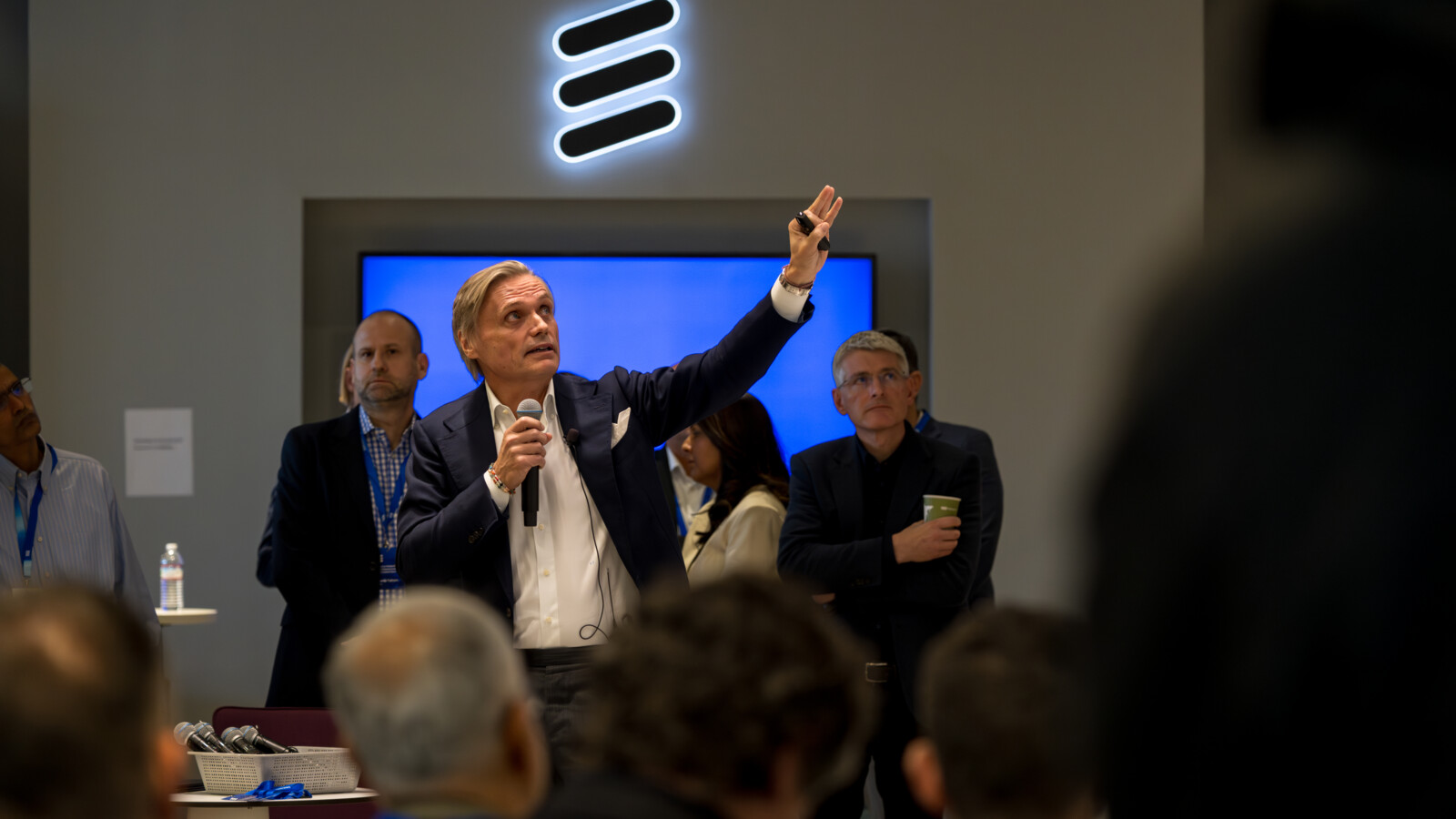 Photo from Analyst and Partner Day, Ericsson D-15 Innovation Center, Santa Clara.