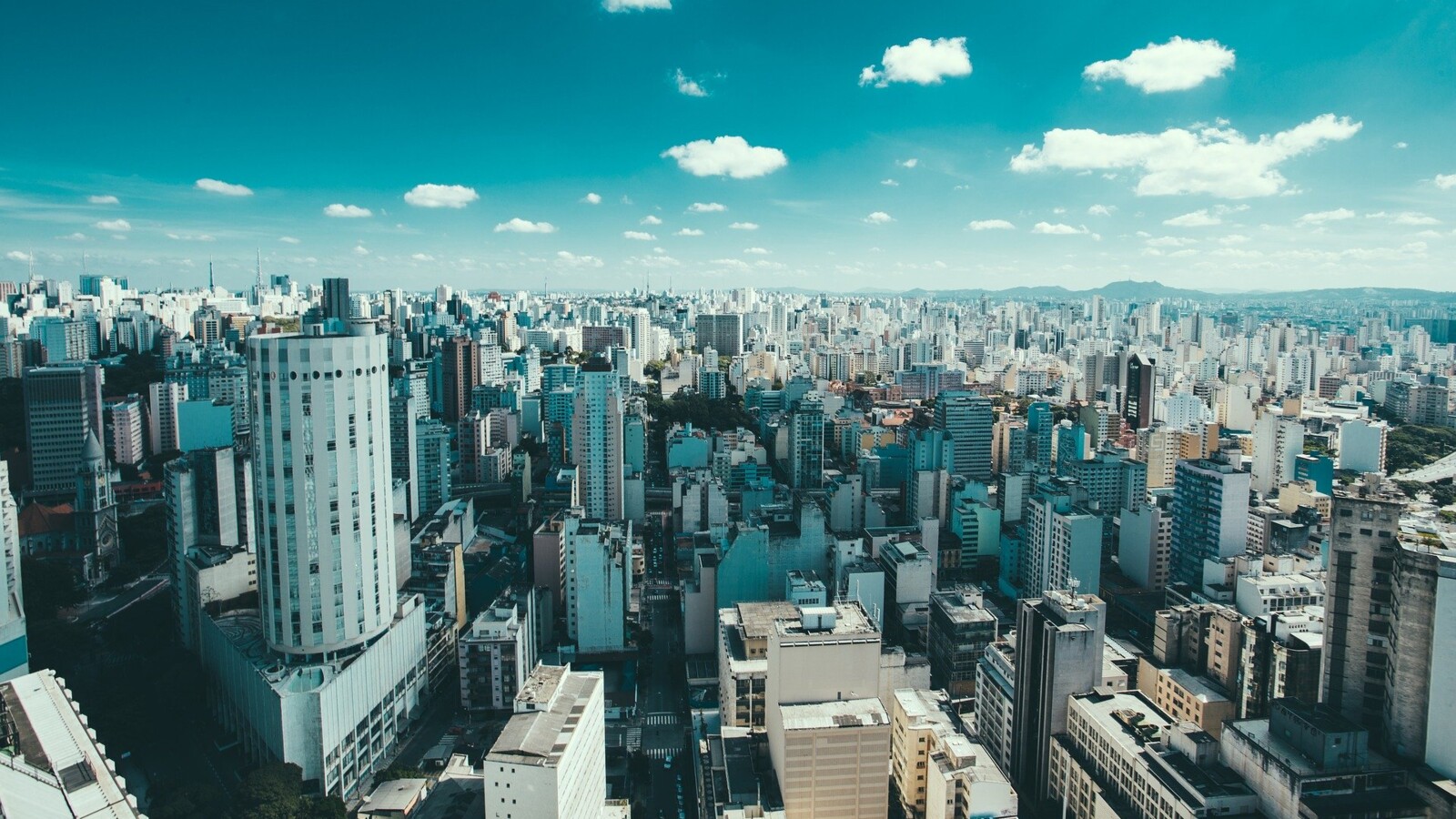 Cityscape of São Paulo, Brazil