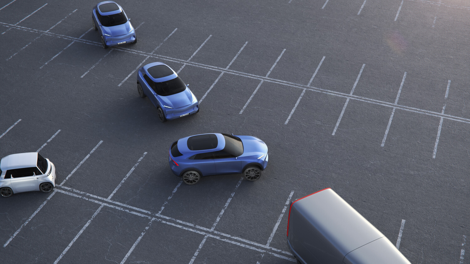 Automated car parking.