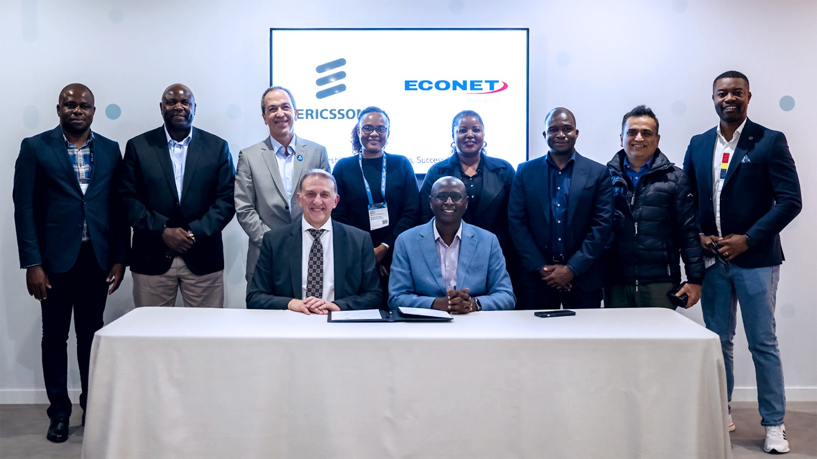 Ericsson and Econet