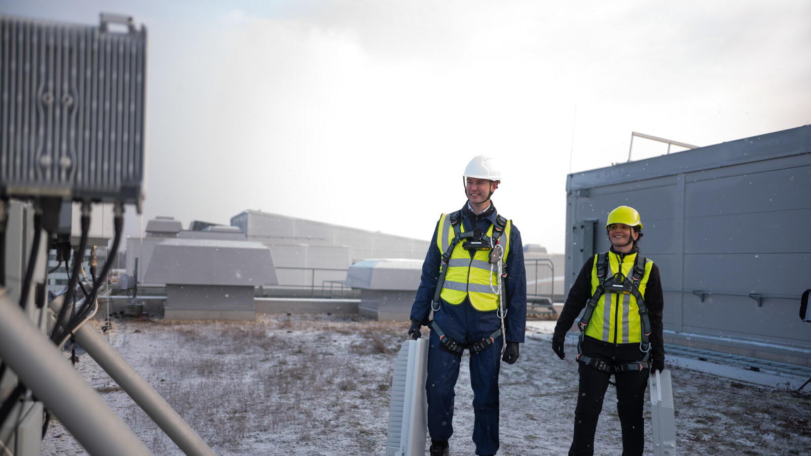 Rooftop site installation