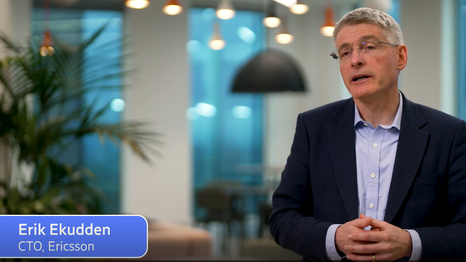 Erik Ekudden CTO Ericsson.
