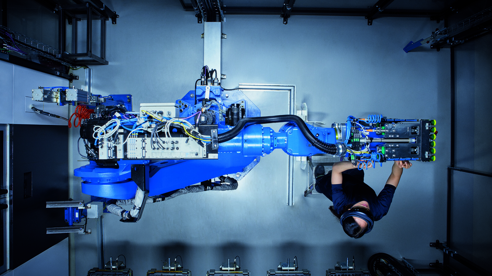 Robot industriel de l'internet des objets (IoT)