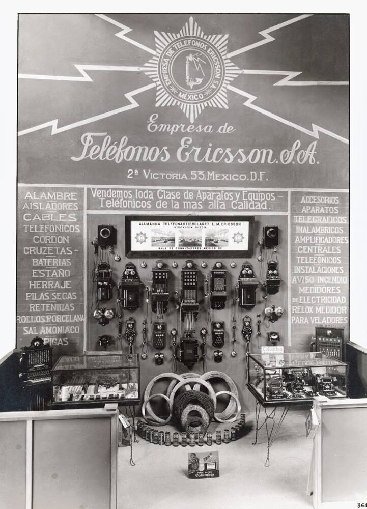 International Trade exhibition, Mexico, 1921. 