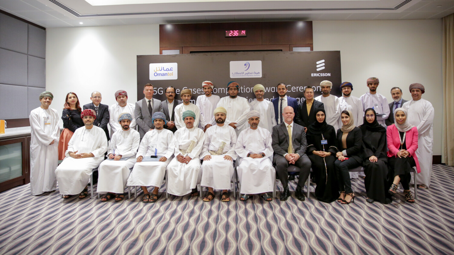 Omantel and Ericsson honor winners of 5G competition