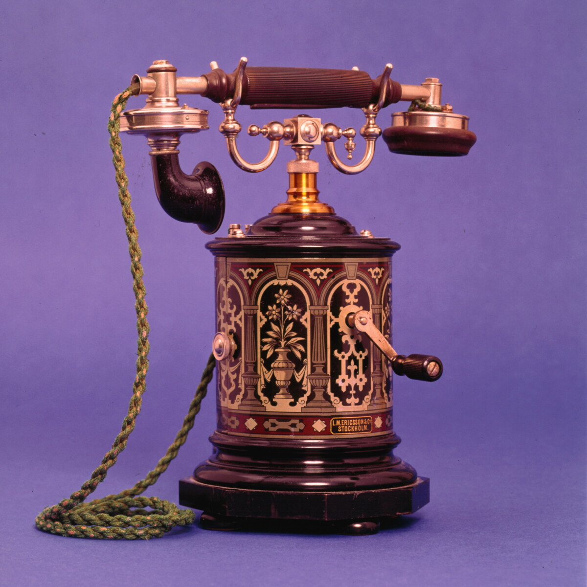 The LM Ericsson 380/AC210 telephone from 1893.