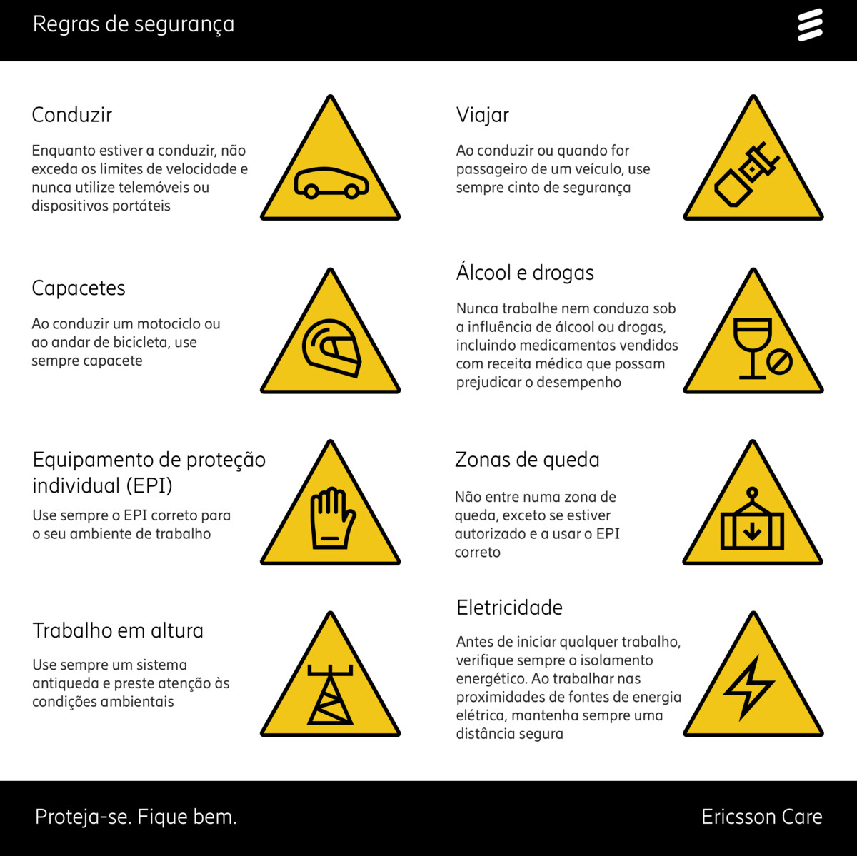 Regras de segurança