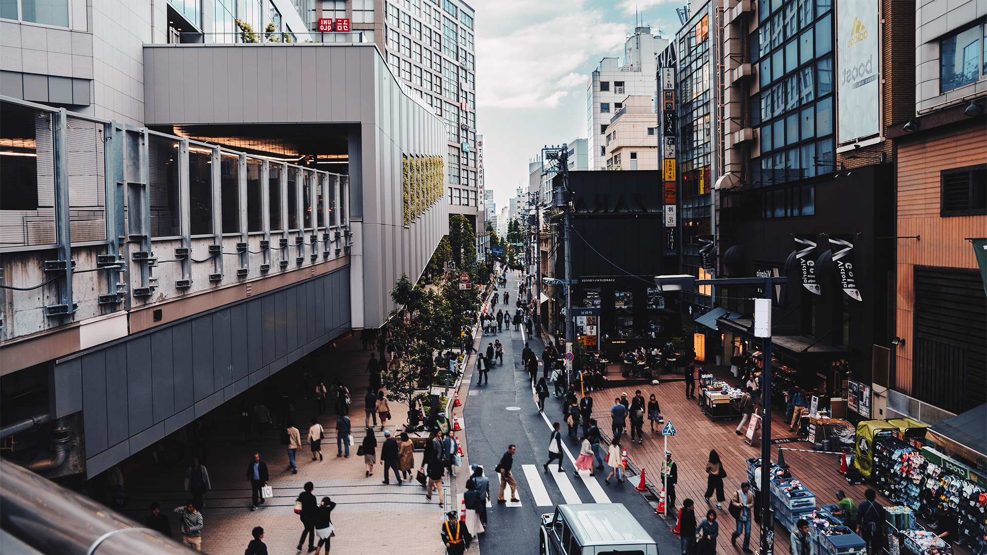 Une ville et ses habitants