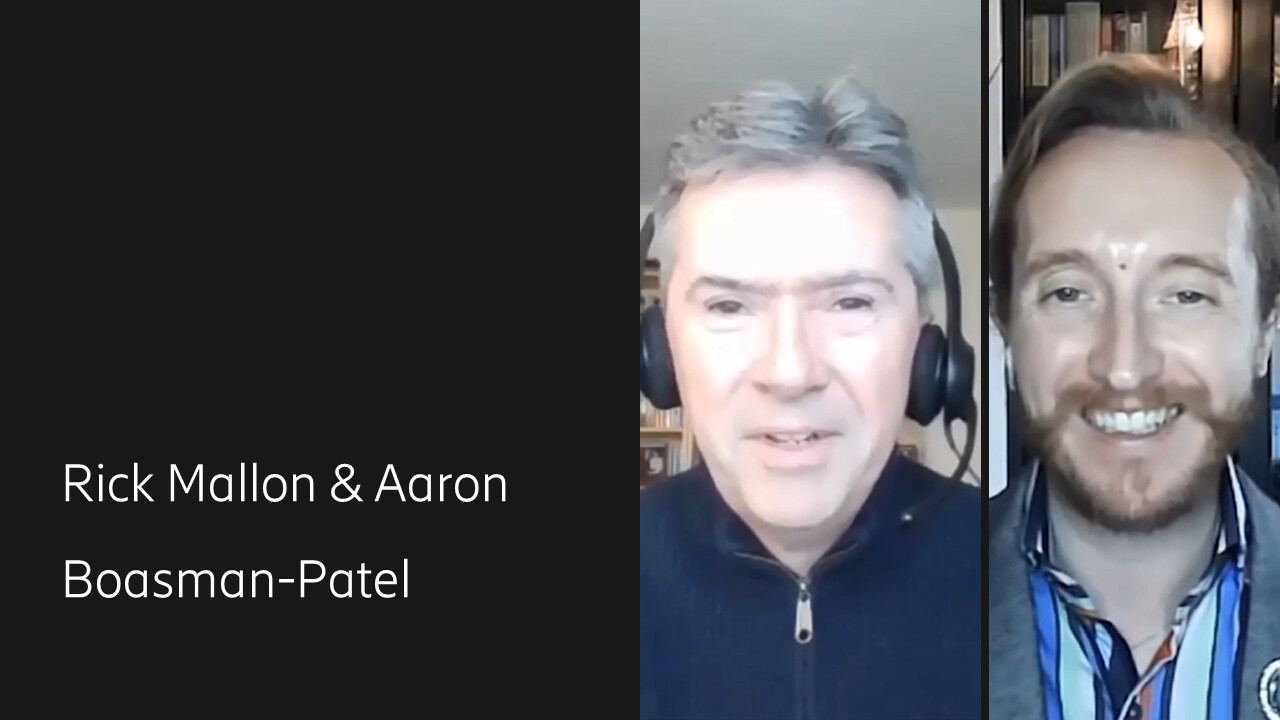 Rick Mallon and Aaron Boasman-Patel.