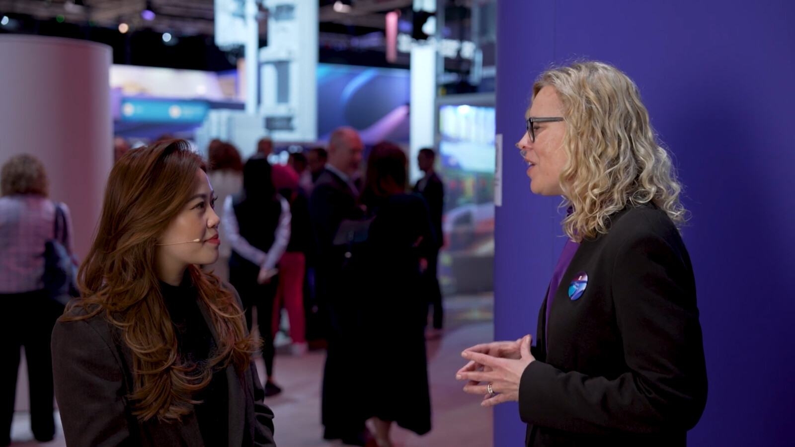 Cecilia Atterwall, VP Head of Marketing, Ericsson and Lucy Trang Nguyen, Accedo.