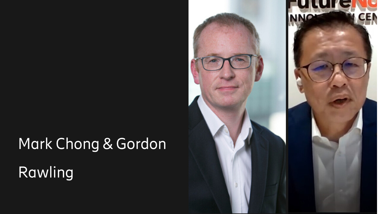 Singtel interview - Mark Chong and Gordon Rawling.