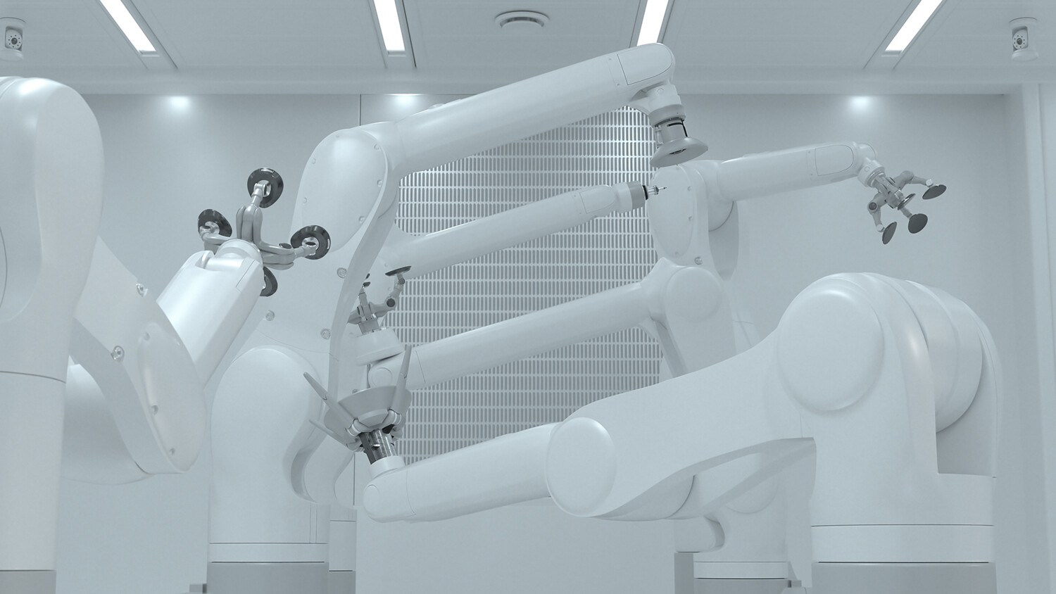 Manufacturing robots.