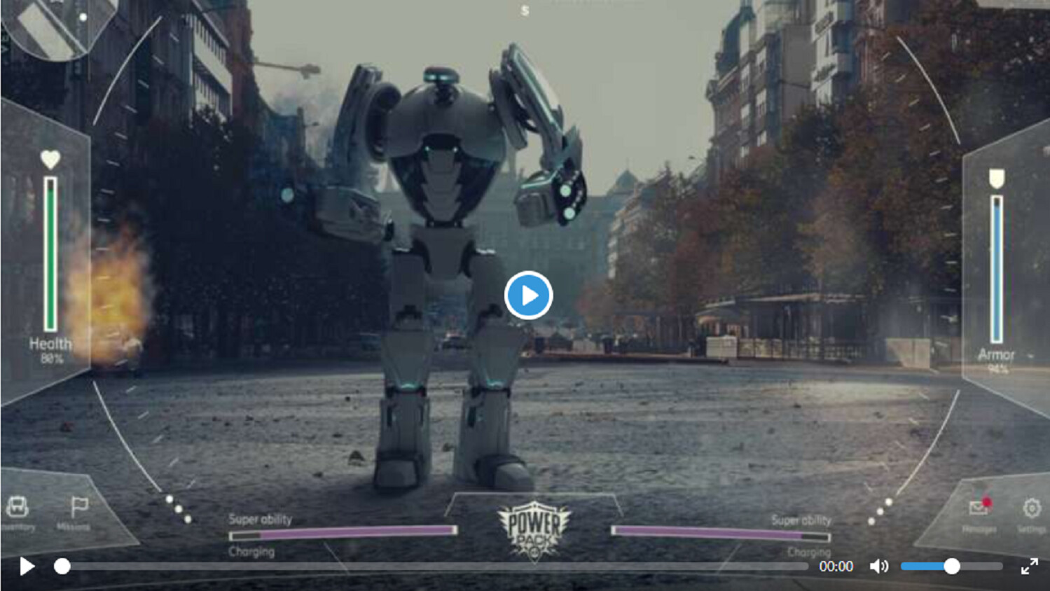 Customer experience with AR video screenshot