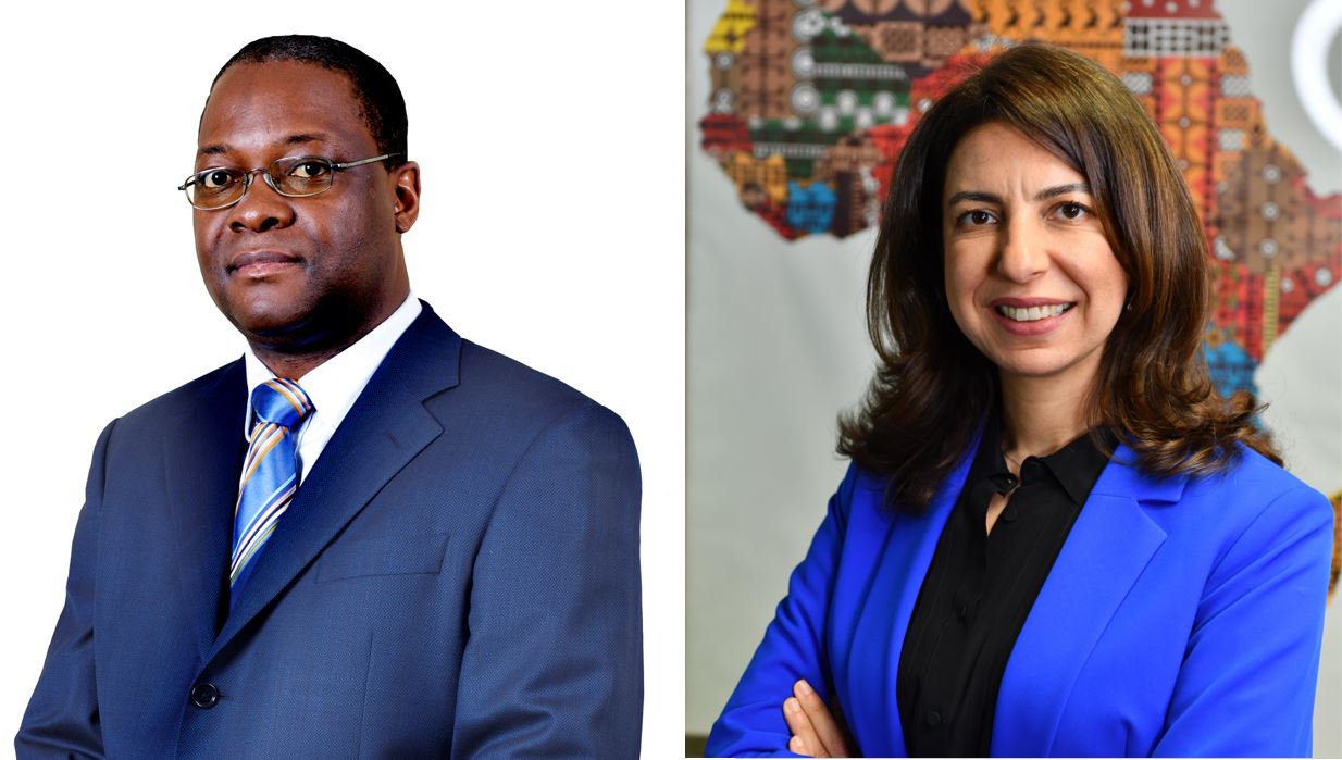 Nora Wahby Ericsson and Amílcar Safeca Unitel Angola